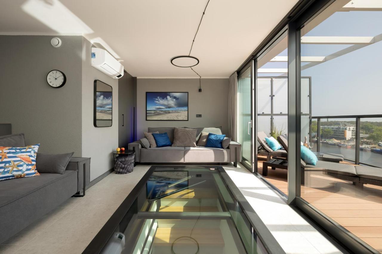 Lighthouse Luxury Penthouse - Jantar Apartamenty Mrzeżyno Buitenkant foto